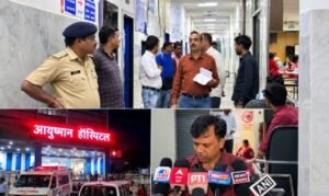 रीवा24सितम्बर26*आयुष्मान हॉस्पिटल में देर रात कलेक्टर और एसपी का औचक निरीक्षण,