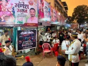 रायगड 25 सितम्बर 26*भक्तीचे सूर आणि जनजागृतीचा संदेश..! रायगड पोलिस बँड पथकाने विविध गणेशोत्सवात सुरेल सहभाग