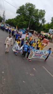 मथुरा 26सितंबर 26*नगर निगम मथुरा-वृंदावन द्वारा छात्र-छात्राओं संग स्वच्छता जन-जागरूकता रैली
