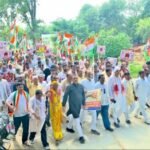 कौशाम्बी 28 सितम्बर 26*चुनाव आयोग की कथित अनियमितताओं और ज्ञानेश कुमार के इस्तीफे की मांग को लेकर कांग्रेसियों का प्रदर्शन*