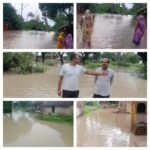 बांदा 3 अगस्त 26लगातार बारिश से परसौड़ा गांव में बाढ़ जैसे हालात*