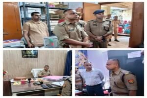 कानपुर नगर 21 सितंबर 26*पुलिस उपायुक्त पश्चिम ने एसीपी बिल्हौर कार्यालय का किया निरीक्षण,