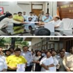 मुजफ्फरनगर 22 सितंबर**नियमितीकरण की मांग को लेकर NHM संविदा कर्मचारियों ने भरी हुंकार, डीएम को सौंपा ज्ञापन*