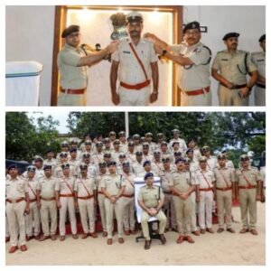 पूर्णिया बिहार 24 सितंबर26 *पूर्णिया पुलिस केंद्र में भव्य स्टार सेरेमनी: 121 पुलिस अधिकारियों के कंधे पर सजे सितारे*