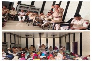 मथुरा 27 सितम्बर 26*मिशन शक्ति टीम ने महिलाओं को किया जागरूक, हेल्पलाइन नंबरों की दी जानकारी