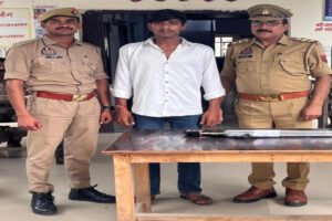 मथुरा ३ सितंबर २०२६ *  लाइसेंसी बंदूक चोरी का खुलासा, बरसाना पुलिस ने आरोपी को किया गिरफ्तार