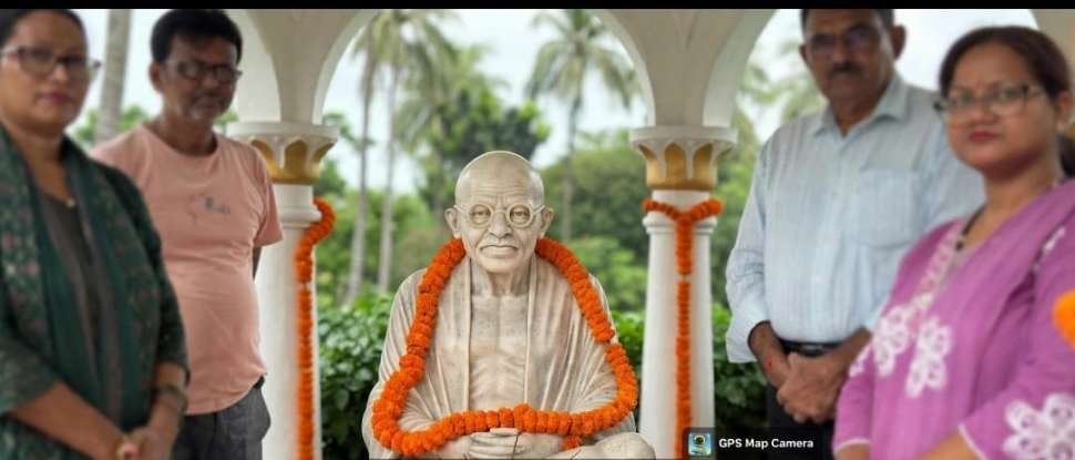 पूर्णिया बिहार 2 अक्टूबर 26 *पूर्णिया विश्वविद्यालय में गांधी-शास्त्री जयंती पर NSS का विशेष आयोजन: