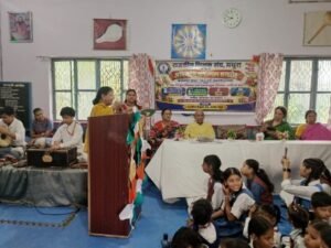 मथुरा 3 अक्टूबर 26*गुड टच-बैड टच को लेकर बच्चों को किया जागरूक