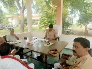 बांदा 7 अक्टूबर 26*बिना अनुमति नई जगह पर नहीं रखी जाएगी दुर्गा प्रतिमा*