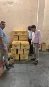 कानपुर नगर 8 अक्टूबर 26*खाद्य सुरक्षा विभाग का बड़ा शिकंजा, 5.88 लाख का माल सीज