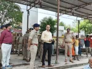कौशाम्बी 10 अक्टूबर 26*नवरात्रि पर्व के दृष्टिगत कुबरी घाट एवं शीतला माता मंदिर का आईजी ने किया निरीक्षण*