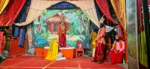 कौशाम्बी 12 अक्टूबर 26**मंझनपुर रामलीला में अहिल्या उद्धार व फुलवारी लीला का हुआ मंचन*