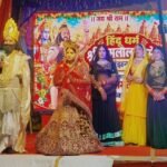 कौशाम्बी 14 अक्टूबर 26*रामलीला मंच पर परशुराम का रौद्र रूप और लक्ष्मण के करारे जवाब देखने उमड़ी जनता*