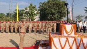 कौशाम्बी 21 अक्टूबर 26*पुलिस स्मृति दिवस पर शहीदों को किया गया नमन,एसपी ने पढ़ा सीएम और डीजीपी का संदेश,*