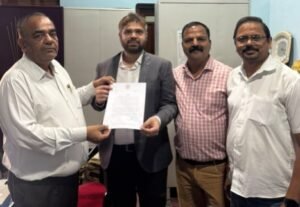 कानपुर नगर 23 अक्टूबर 26*यूपी बार काउंसिल चुनाव में कानपुर के अनुराग पांडेय की जीत!