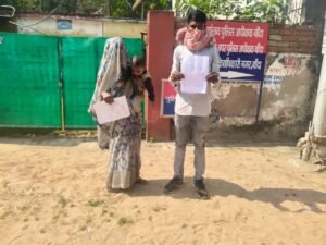 बांदा 27 अक्टूबर 26*दलित महिला ने पड़ोसी पर छेड़खानी और मारपीट का आरोप लगाया, एसपी से निष्पक्ष जांच की मांग*