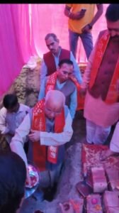 मथुरा 30 अक्टूबर 26*विद्या भारती ब्रज प्रदेश के नवीन कार्यालय का भूमि पूजन वैदिक मंत्रोच्चार के साथ संपन्न