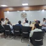 मथुरा ५ अक्टूबर २६*नगर आयुक्त ने वृन्दावन जोन के पार्षदगणों के साथ की बैठक