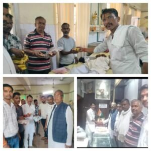 बांदा 1 अक्टूबर 26*नरेश अग्रवाल के जन्मदिन पर सेवा की पहल,मरीजों को बांटे फल-बिस्कुट"*
