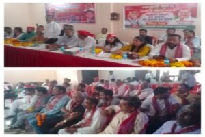 कानपुर नगर 3 अक्टूबर 26**पनकी में पी. डी. ए. सम्मेलन की विशाल बैठक हुई संपन्न*