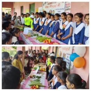 पूर्णिया बिहार 6 अक्टूबर26 पूर्णिया में राष्ट्रीय पोषण माह का धमाल: मध्य विद्यालय तेतराही में लगा अनोखा पोषण मेला,