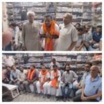मुजफ्फरनगर 7 अक्टूबर 26* गरबी स्कूल मार्केट के व्यापारियों ने किया राष्ट्रीय हिंदू युवा वाहिनी के राष्ट्रीय अध्यक्ष का जोरदार स्वागत,,,