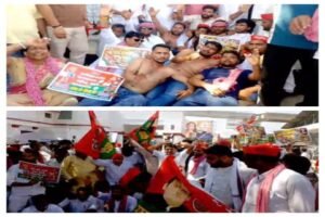 फिरोजाबाद8 अक्टूबर 2026*ज्ञानेश कुमार के खिलाफ सपा का हल्लाबोल,*