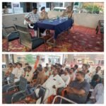 बांदा 8 अक्टूबर 26*चिल्ला में पीस कमेटी की बैठक,नई जगह मूर्ति स्थापना से पहले लेनी होगी अनुमति*