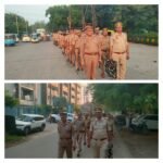 कानपुर नगर 10 अक्टूबर 26*त्योहारों से पहले पनकी पुलिस का फ्लैग मार्च संवेदनशील इलाकों में बढ़ाई निगरानी*