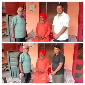 हरिद्वार16 अक्टूबर 26*अर्धकुंभ की तैयारियों पर संतों का मंथन, स्वामी गोपाल गिरि से मिले कालूराम जयपुरिया