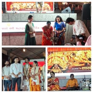 वाराणसी 16 अक्टूबर 26*काशी विश्वनाथ मंदिर में गूंजी देवी भजनों की मधुर स्वर लहरियां, रंजना राय सम्मानित
