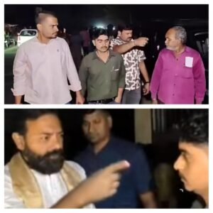 महोबा 21 अक्टूबर 26*चरखारी में चना ब्लैक करने की सूचना पर पहुंचे विधायक बृजभूषण राजपूत, 100 बोरी चना लदी पिकअप पकड़ी