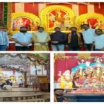भागलपुर 22 अक्टूबर 26*मां जगदंबा (दुर्गा माता) की नाम आंखों से दी गई विदाई