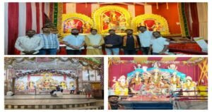 भागलपुर 22 अक्टूबर 26*मां जगदंबा (दुर्गा माता) की नाम आंखों से दी गई विदाई