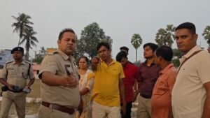 पूर्णिया बिहार16अक्टूबर26* कसबा में रावण दहन को लेकर प्रशासन सख्त! SDM-SDPO ने किया मैदान का निरीक्षण,