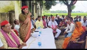 कानपुर नगर 21 अक्टूबर 26*बिल्हौर में PDA चौपाल: सरकारी अस्पतालों में बदहाली पर बरसीं सपा नेत्री